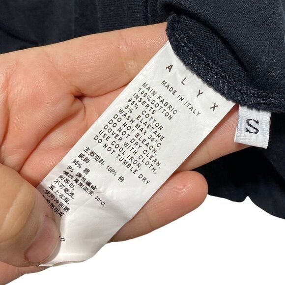 ALYX SSENSE exclusive black techno t-Shirt - Picture 5 of 5